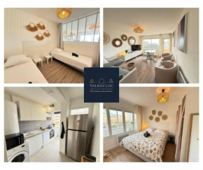 Vue Mer et Plage a Vos Pieds Appartement Lumineux